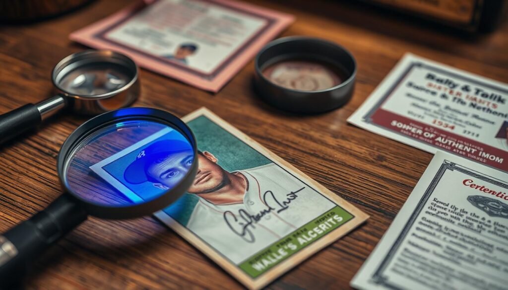 baseball card authentication